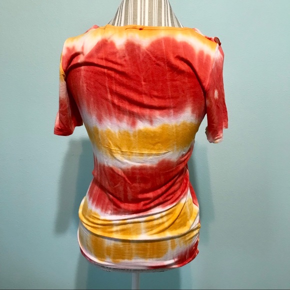 Tie-dye top Size Medium - Picture 2 of 7